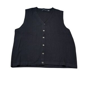 🖤 Preswick & Moore‎ Knit Button Vest Men’s XL 🖤